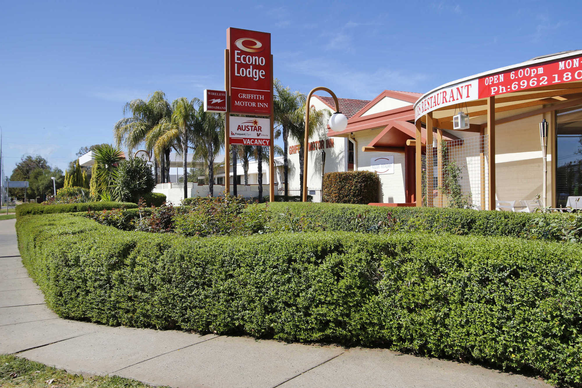 Econo Lodge Griffith Motor Inn Exterior foto
